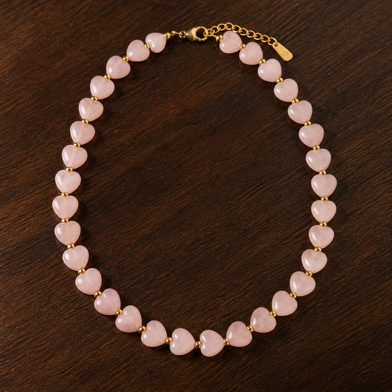 Ketting Rozenkwarts - Self Love